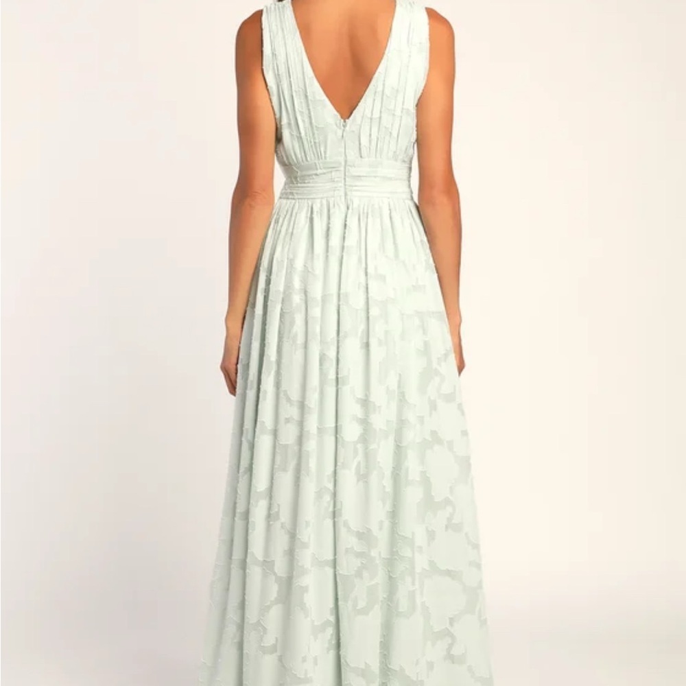 Lulus Sage Green Floral Maxi Dress - Picture 4 of 11